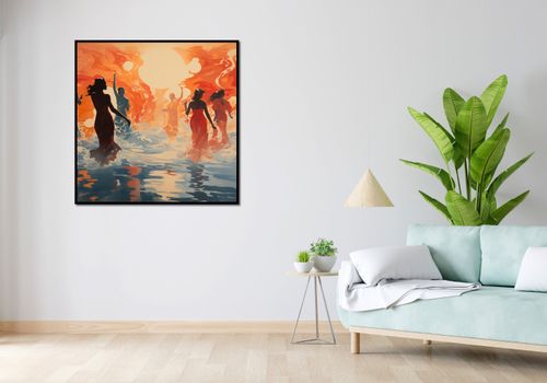 Plakat 100x100cm Taneczny Żar na Arena.pl