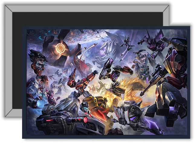 Magnes metalowy Transformers zdjęcie 1