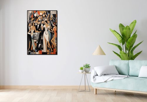 Plakat 68x101cm Bal w Art Deco na Arena.pl