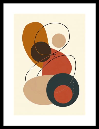 Plakat 21x29,7cm Geometria Harmonii na Arena.pl