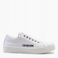 Trampki damskie skórzane do kostki Love Moschino