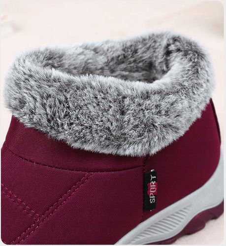 Moda lekkie ocieplane buty damska Sniegowce zimowe buty antypoślizgowy na Arena.pl