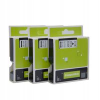 Taśma do DYMO D1 45013 12mm x 7m BIAŁA S0720530 drukarka labelmanager 3 szt