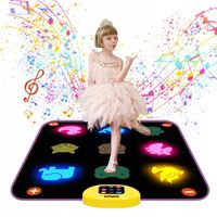 MATA TANECZNA DO TAŃCZENIA ANTYPOŚLIZGOWA MATA GRA Z 5 TRYBAMI GRY