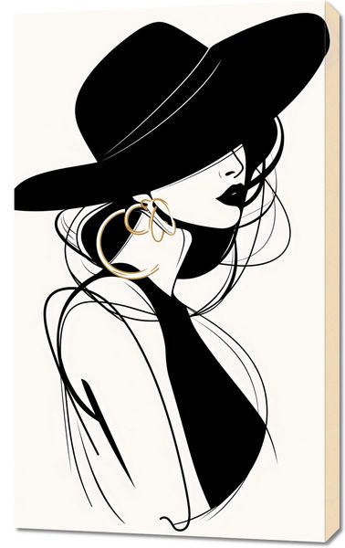 Obraz 60x100cm Uwikłana Elegancja zdjęcie 1