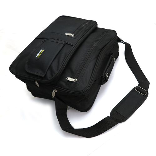 torba męska do pracy a4 sanchez casual - czarna na Arena.pl