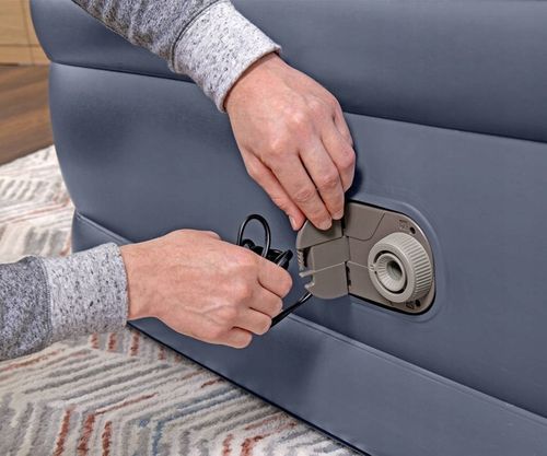 Materac Dmuchany DWUOSOBOWY ŁÓŻKO z POMPKĄ el. 203x152x51cm BESTWAY na Arena.pl