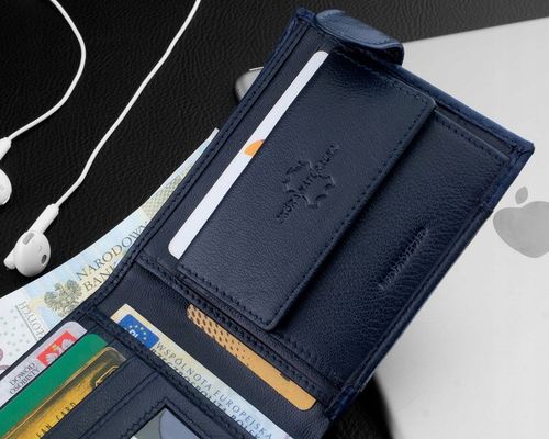 KOCHMANSKI skórzany portfel męski mały cieńki slim na Arena.pl