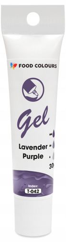 BARWNIK SPOŻYWCZY W ŻELU T-042 Lavender Purple Fioletowy Lawendowy 30g na Arena.pl