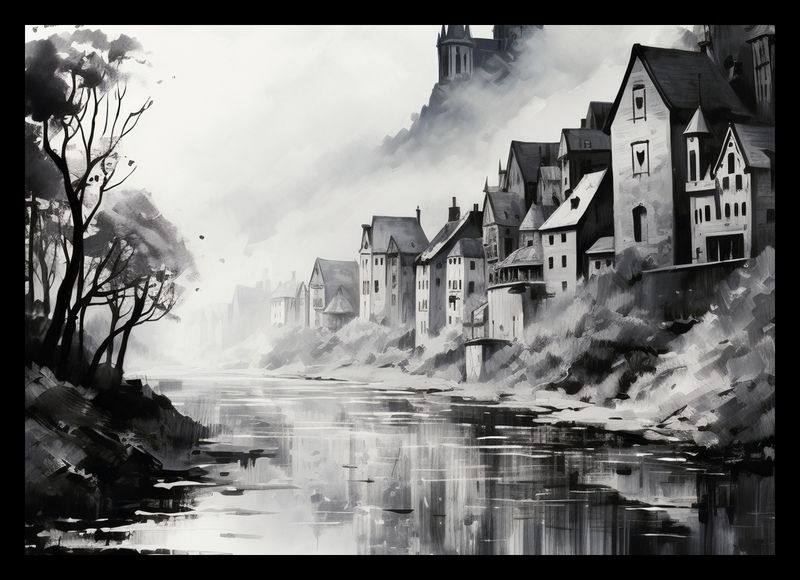 Plakat 29,7x21cm Mglisty Refleks zdjęcie 2