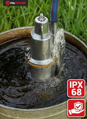 POMPA DO WODY CZYSTEJ GŁĘBINOWA ZATAPIALNA RUSKA NUREK MEMBRANOWA 600W na Arena.pl