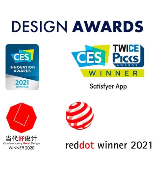 Czarny stymulator dla par Satisfyer zdjęcie 5