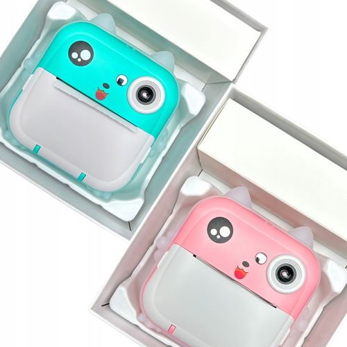 DRUKUŚ DRUKARKA APARAT NATYCHMIASTOWY FOTOGRAFICZNY MINI TERMICZNA RÓŻOWY na Arena.pl