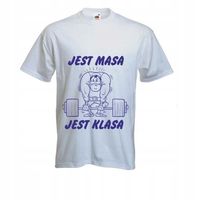 Koszulka T-SHIRT z napisem JEST MASA JEST KLASA