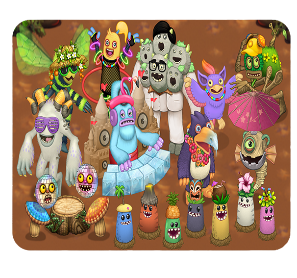 Podkładka pod myszkę My Singing Monsters zdjęcie 1
