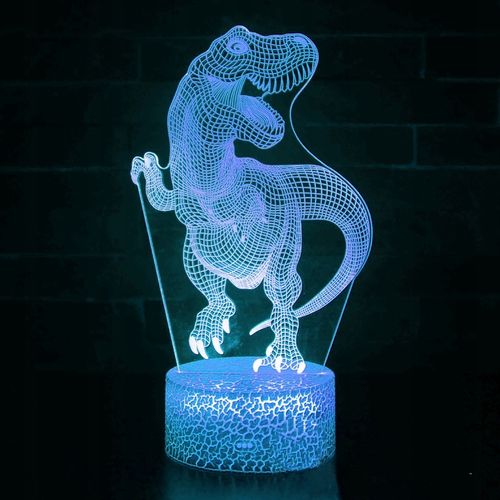 Lampka 3D nocna led usb + pilot Dinozaur T-Rex na Arena.pl