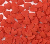 POSYPKA CUKROWA - SERCA SERDUSZKA czerwone - 50g