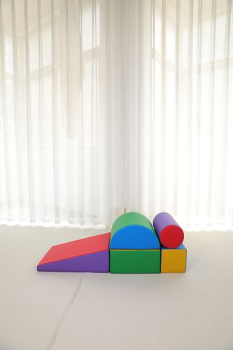 tor przeszkód dla dzieci Soft - kolorowy na Arena.pl