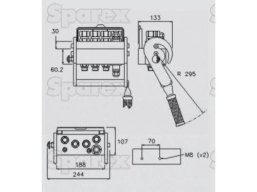 Multizłącze Hydr. Gniazdo Gwint Męski x M22 x 1.50 na Arena.pl