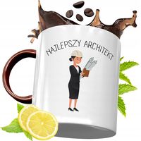 Kubek Bordowy Dla Architekta Na Urodziny Prezent Z Nadrukiem Ze Zdjęciem