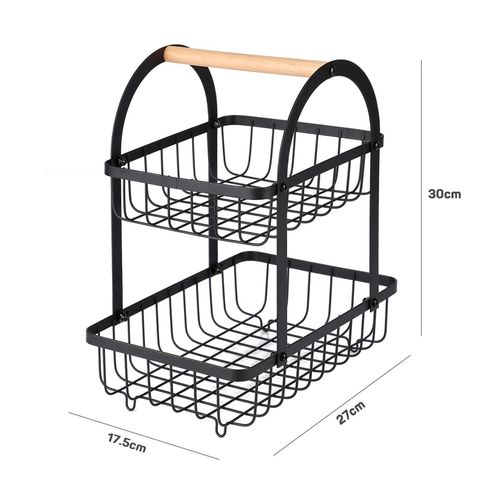 koszyk piętrowy na owoce przyprawy loft e-8104 na Arena.pl