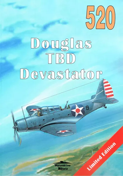 Nr 520. Douglas TBD-1 Devastator. Limited Edition zdjęcie 1