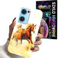 ETUI DO OPPO FIND X5 LITE - KONIE KOŃ OBUDOWA Z KONIEM + SZKŁO