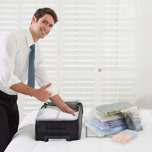 ORGANIZER PODRÓŻNY 26 SZT DO WALIZKI TORBY SZAFY ZESTAW WORKI UBRANIA BUTY na Arena.pl