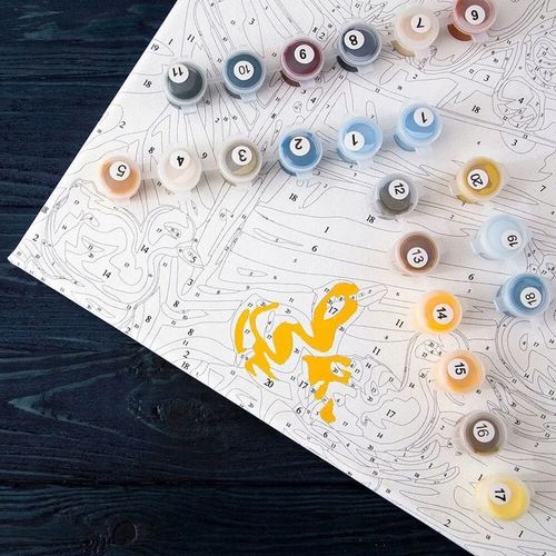 Obraz do MALOWANIA PO NUMERACH Bez Ramy ARTNAPI na Arena.pl