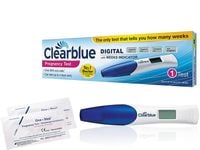 Clearblue Cyfrowy Test Ciążowy Wskazuje Tydzień Ciąży Digital Weeks 1szt
