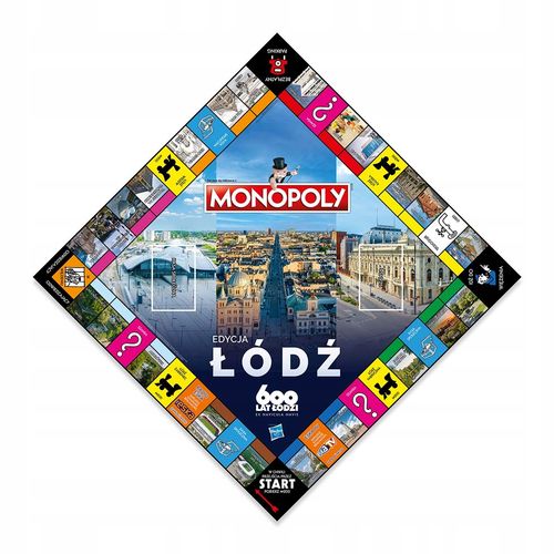 Gra planszowa Monopoly Łódź Hasbro na Arena.pl