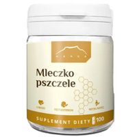 NANGA MLECZKO PSZCZELE 200mg 100kaps wsparcie: WITALNOŚĆ LIBIDO TESTOSTERON