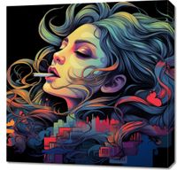 Obraz 70x70cm Sny o Samej Sobie