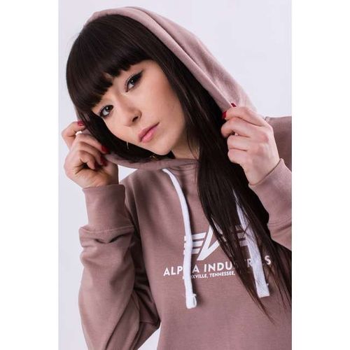 Alpha Industries NEW BASIC HOODY WMN 416 MAUVE na Arena.pl