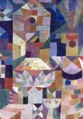 Plakat 70x100cm Burggarten, Paul Klee Vintage do Salonu