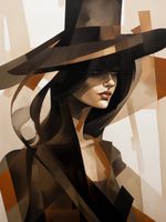 Plakat 60x80cm Skrywająca się Tajemniczość