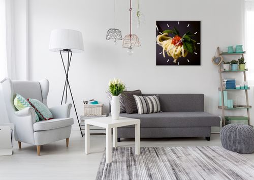 Zegar Ścienny - Spaghetti Sos  - 60X60 Cm - C3Ac60X60-1307 na Arena.pl