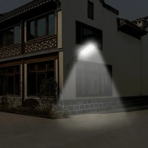 LAMPA SOLARNA ULICZNA LED Z CZUJNIKIEM RUCHU 360W na Arena.pl