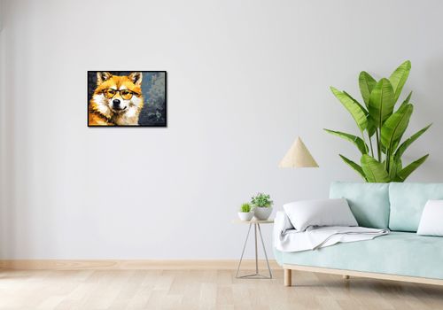 Plakat 59,4x42cm Intelektualny Psiak na Arena.pl