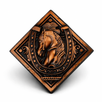 Horse | 6 cm | Metal | Przypinka | Resident Evil 8