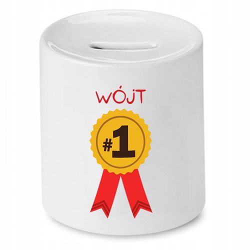 Skarbonka Prezent Dla Wójta Wójt Numer Jeden Z Nadrukiem Ze Zdjęciem na Arena.pl