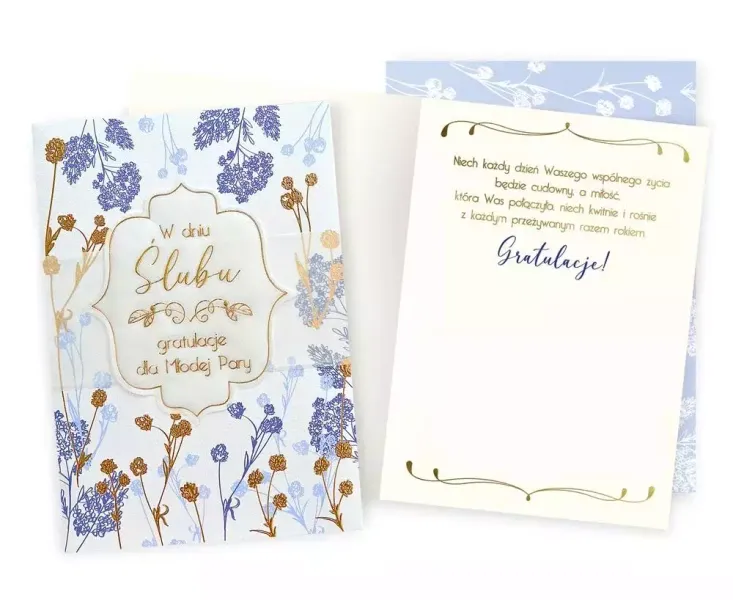 Karnet B6 Ślub zdjęcie 1