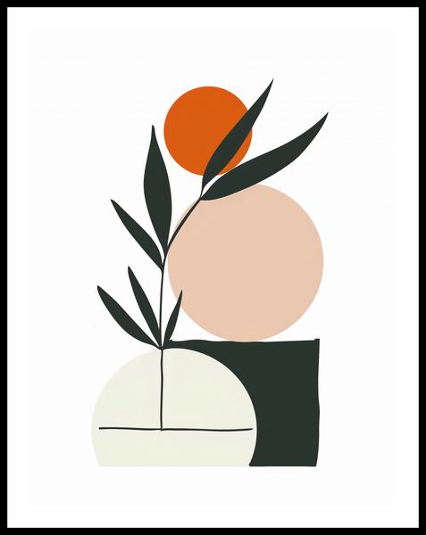 Plakat 50x65cm Kompozycja Natury zdjęcie 3