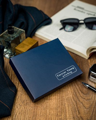 piękny kolorowy, skórzany portfel męski - forever young® na Arena.pl