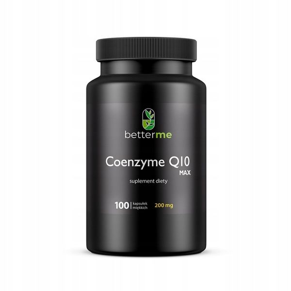 Witamina młodości Koenzym Q10 200mg w oleju lnianym 100kaps zdjęcie 1