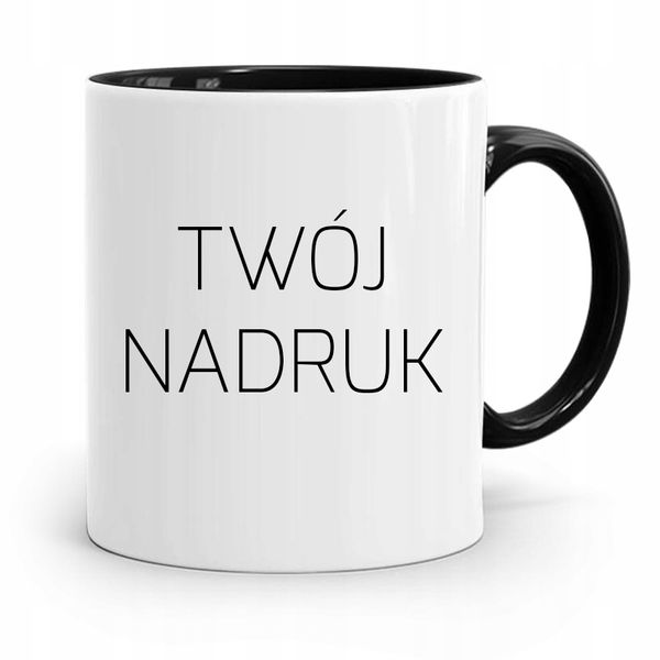 Dla Wójta Kubek Czarny Prezent Żajebisty Wójt Z Nadrukiem Ze Zdjęciem zdjęcie 5