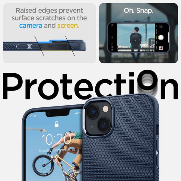 SPIGEN LIQUID AIR IPHONE 14 NAVY BLUE zdjęcie 13