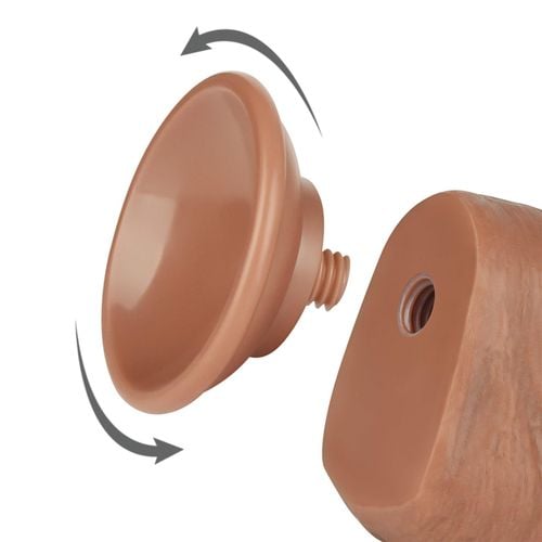 8'' sliding skin dual layer dong brown na Arena.pl