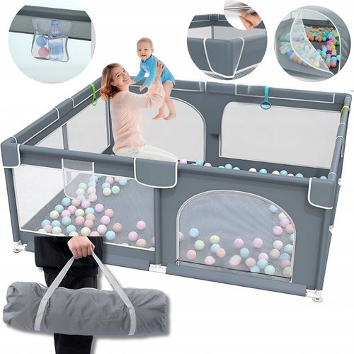 KOJEC Dla Dzieci SUCHY BASEN Plac Zabaw DZIECIĘCY 180x150 + PIŁECZKI na Arena.pl