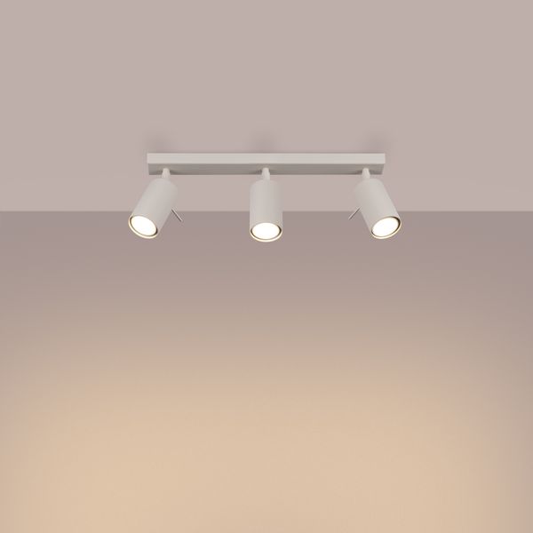 Plafon RING 3L beżowy zdjęcie 3